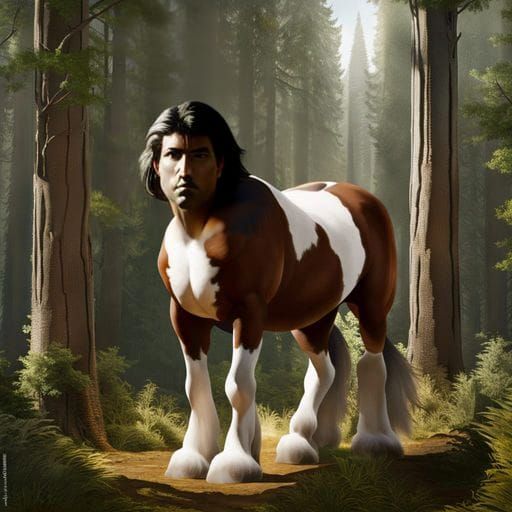 This is what I can only refer to as a midget centaur  by @Roberto I Ortiz
