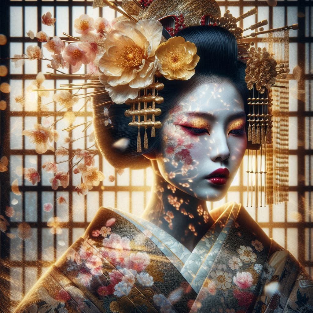 Her elegance was like Sakura blossoms in a summer breeze