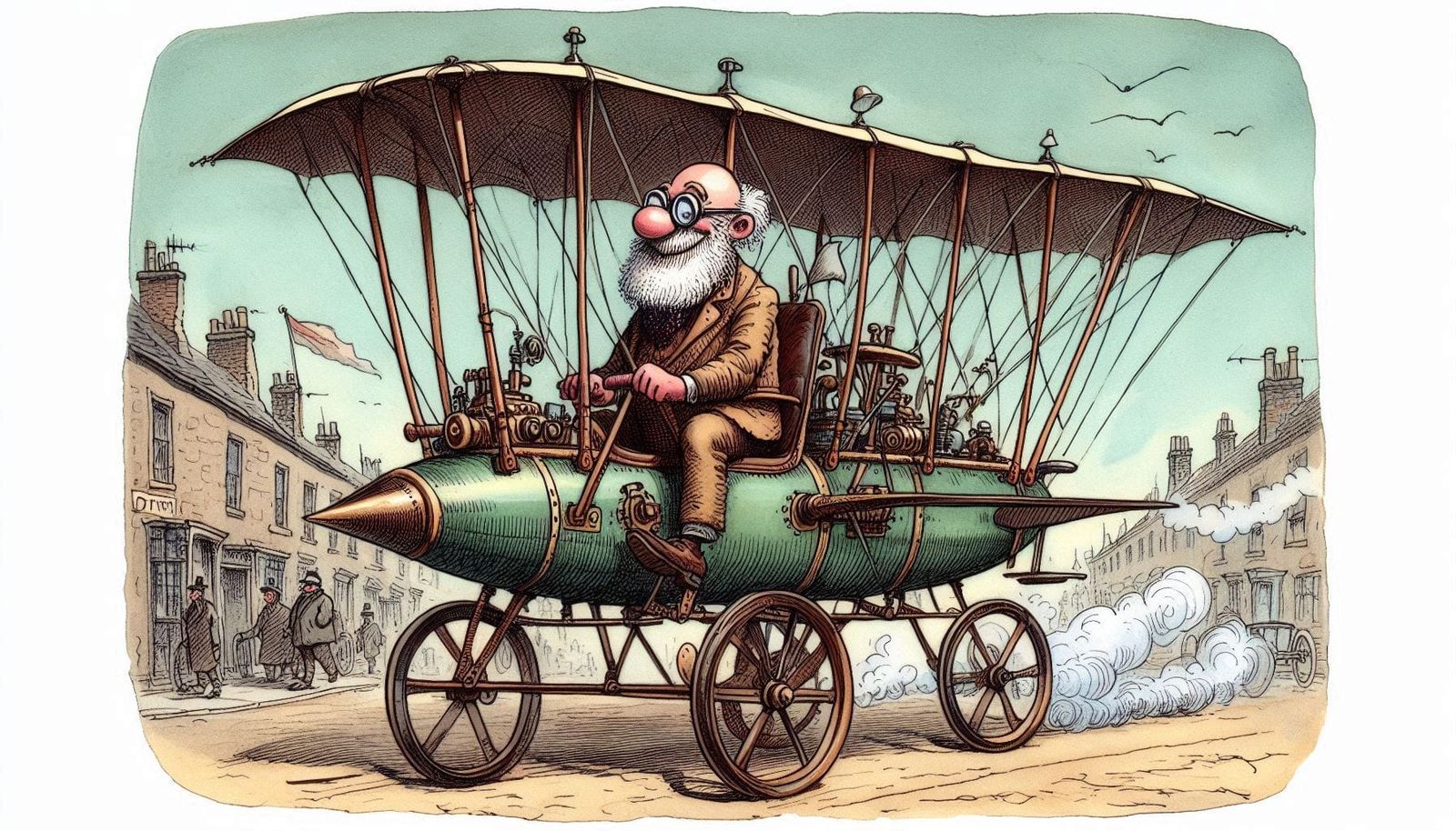 More tributes to "Those Magnificent Men..." & artist Ronald ...