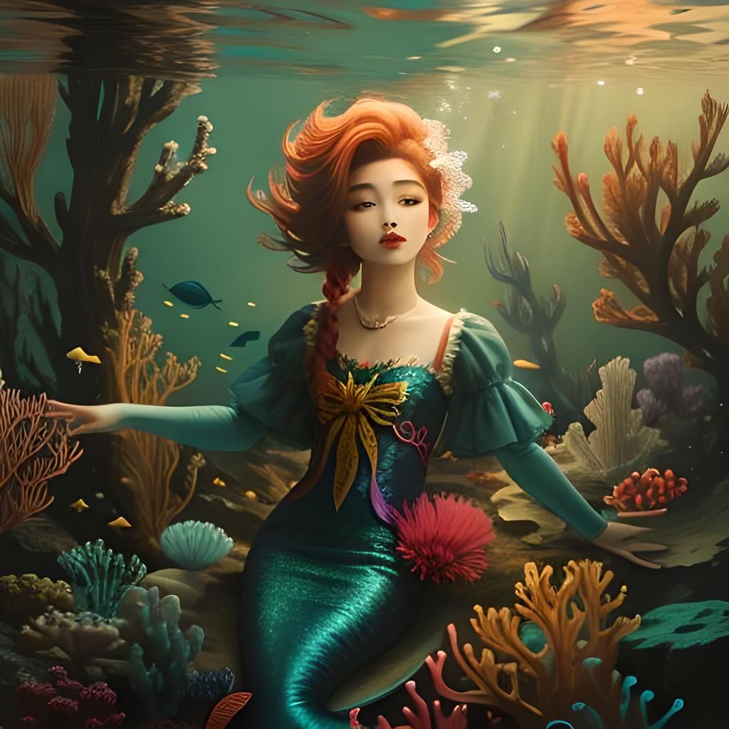 Glam mermaid