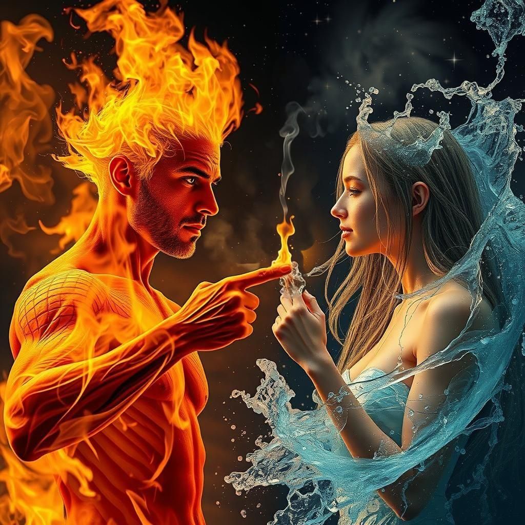 Star crossed lovers  by @James The Flame Sorcerer