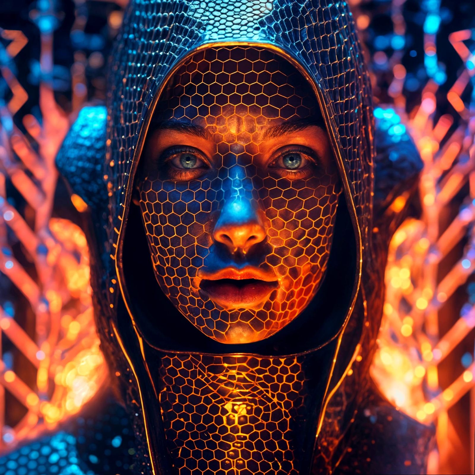 Young Queen Mellifica: THE HONEYCOMB BEAUTY