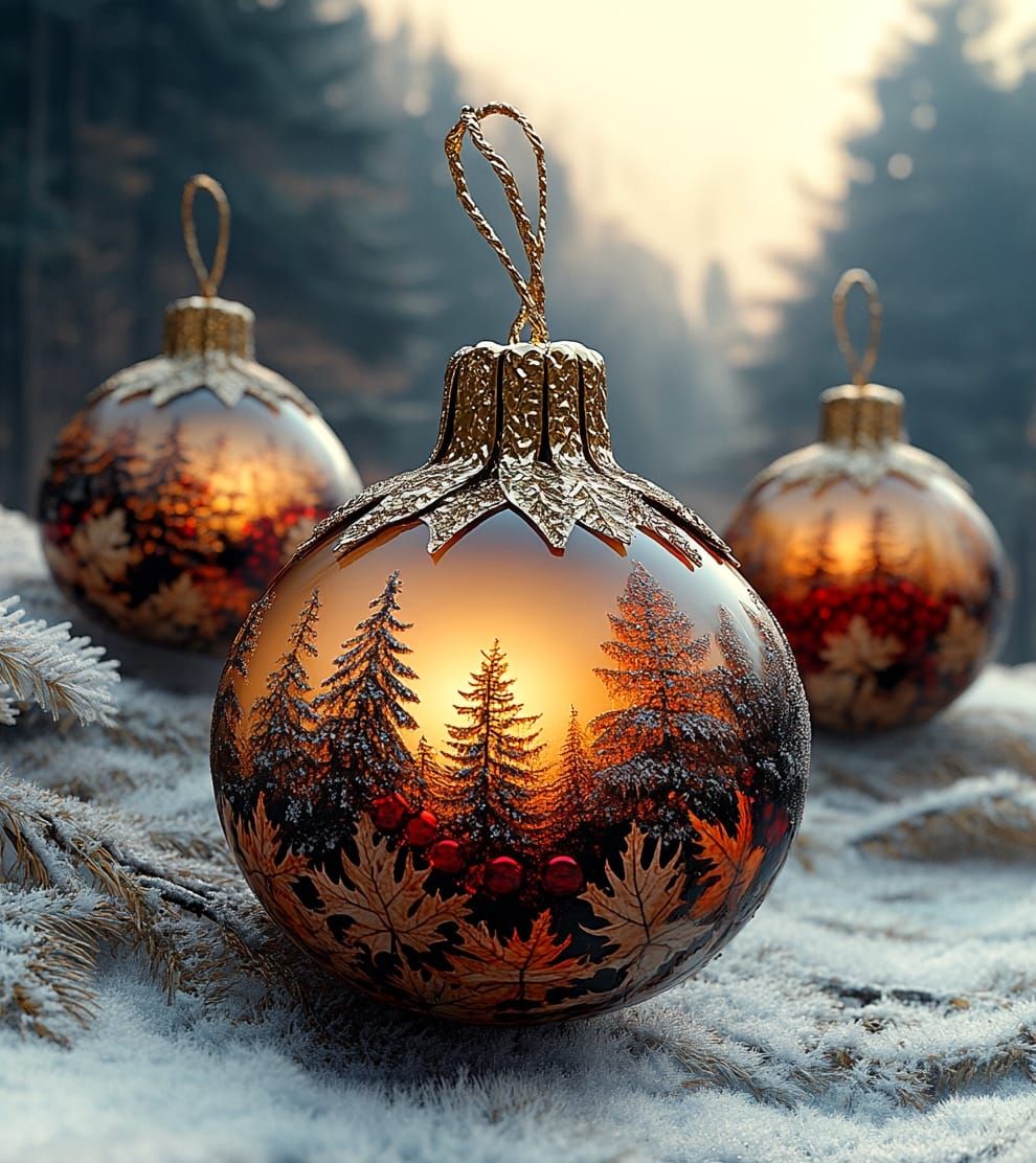 Forest Baubles