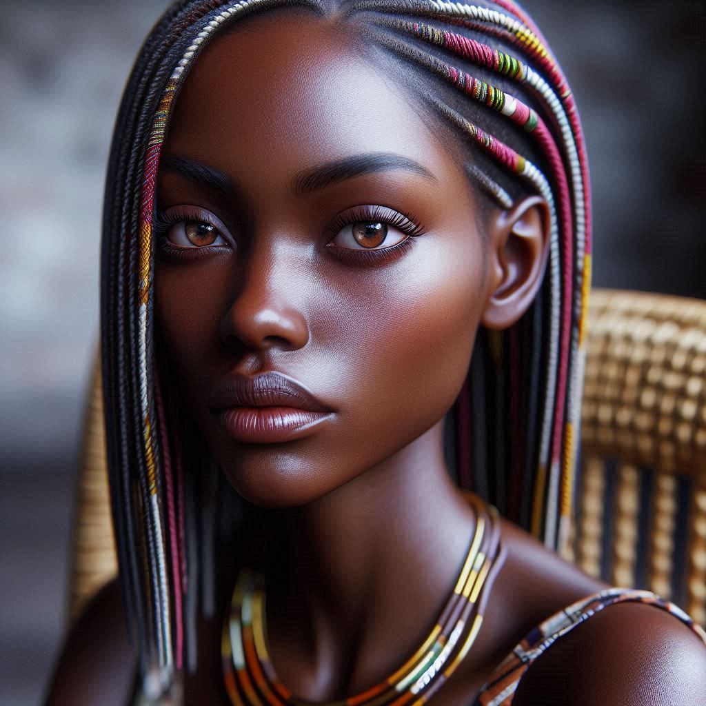 African woman portrait 2