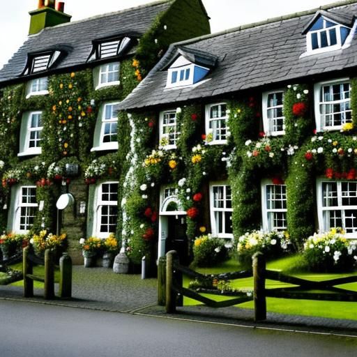  Decorated house for St.-Patrick's day  by @Nanou the only real one