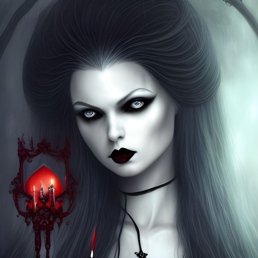 Vampire Queen - AI Generated Artwork - NightCafe Creator