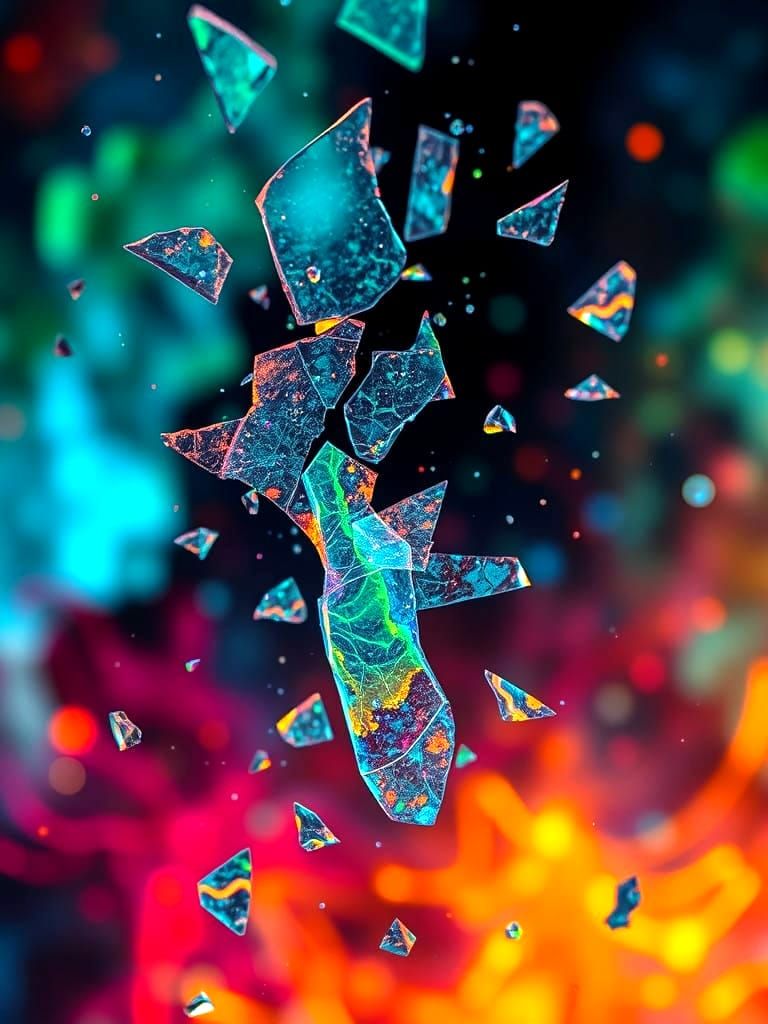 Particles of a half-forgotten dream  by @Mishu77