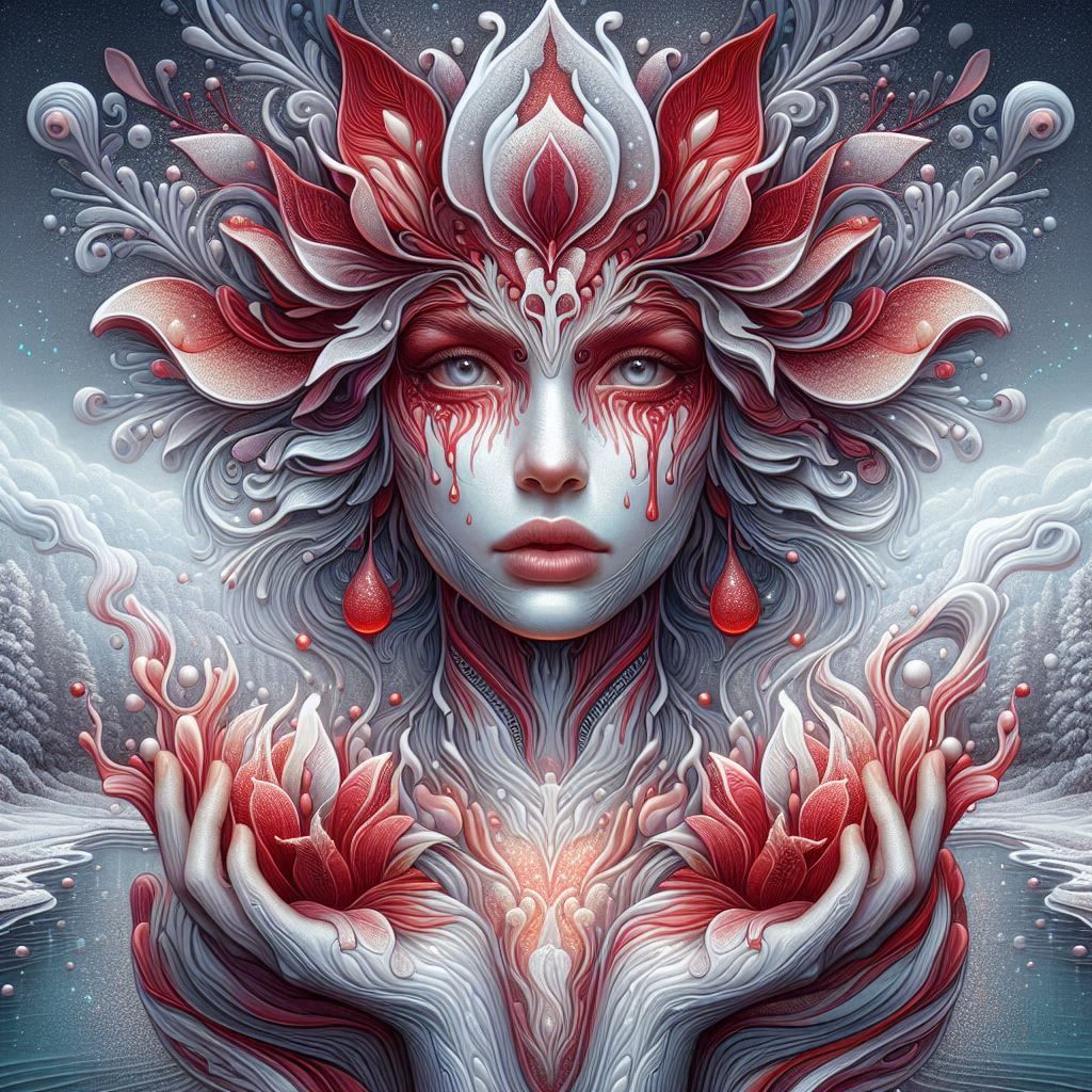 Macabre Petail Woman