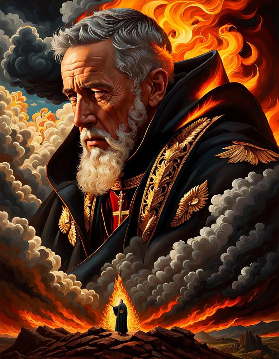 "The Earth will be Destroyed in Fire" this time?  by @Lennis