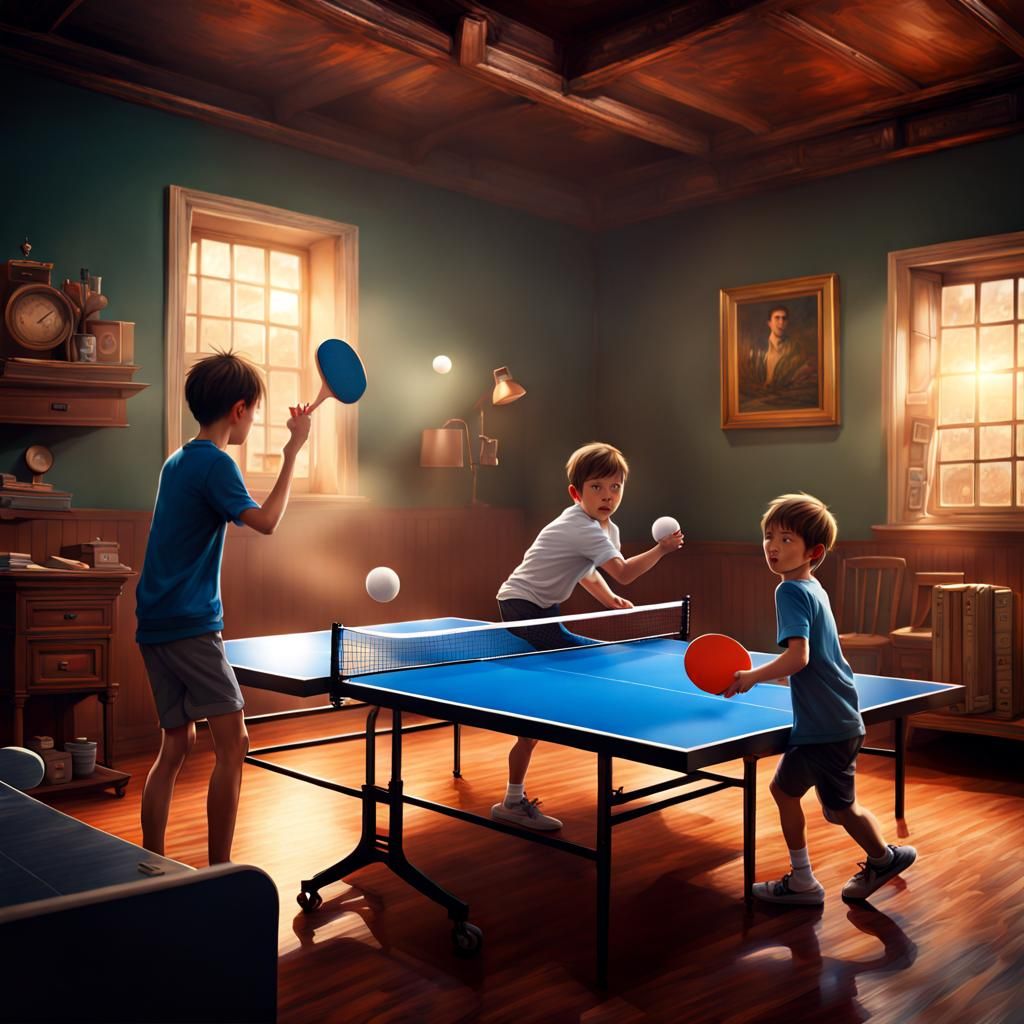 A ping pong game  by @Ailee