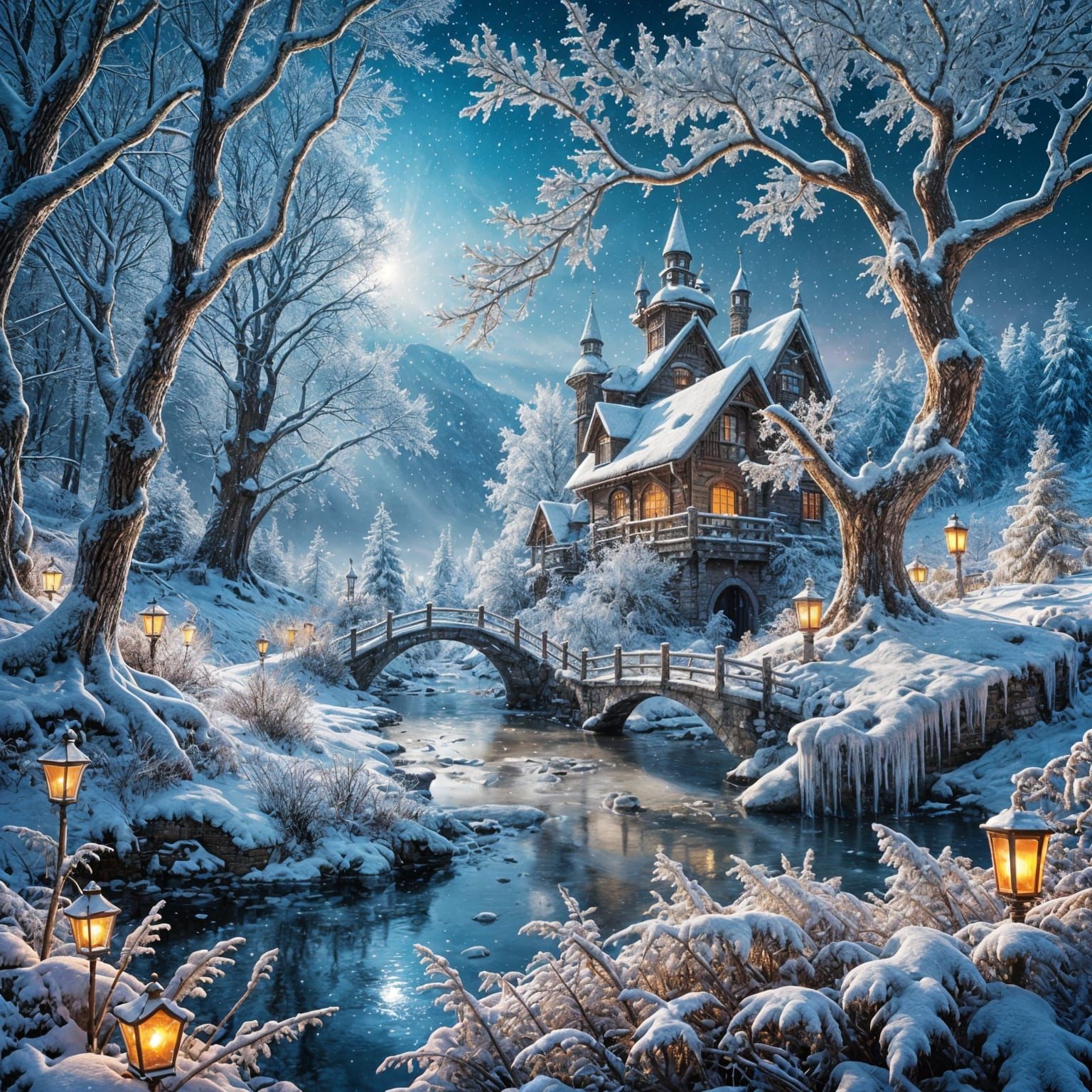 The frosty world of winter 10  by @Algo Rastins