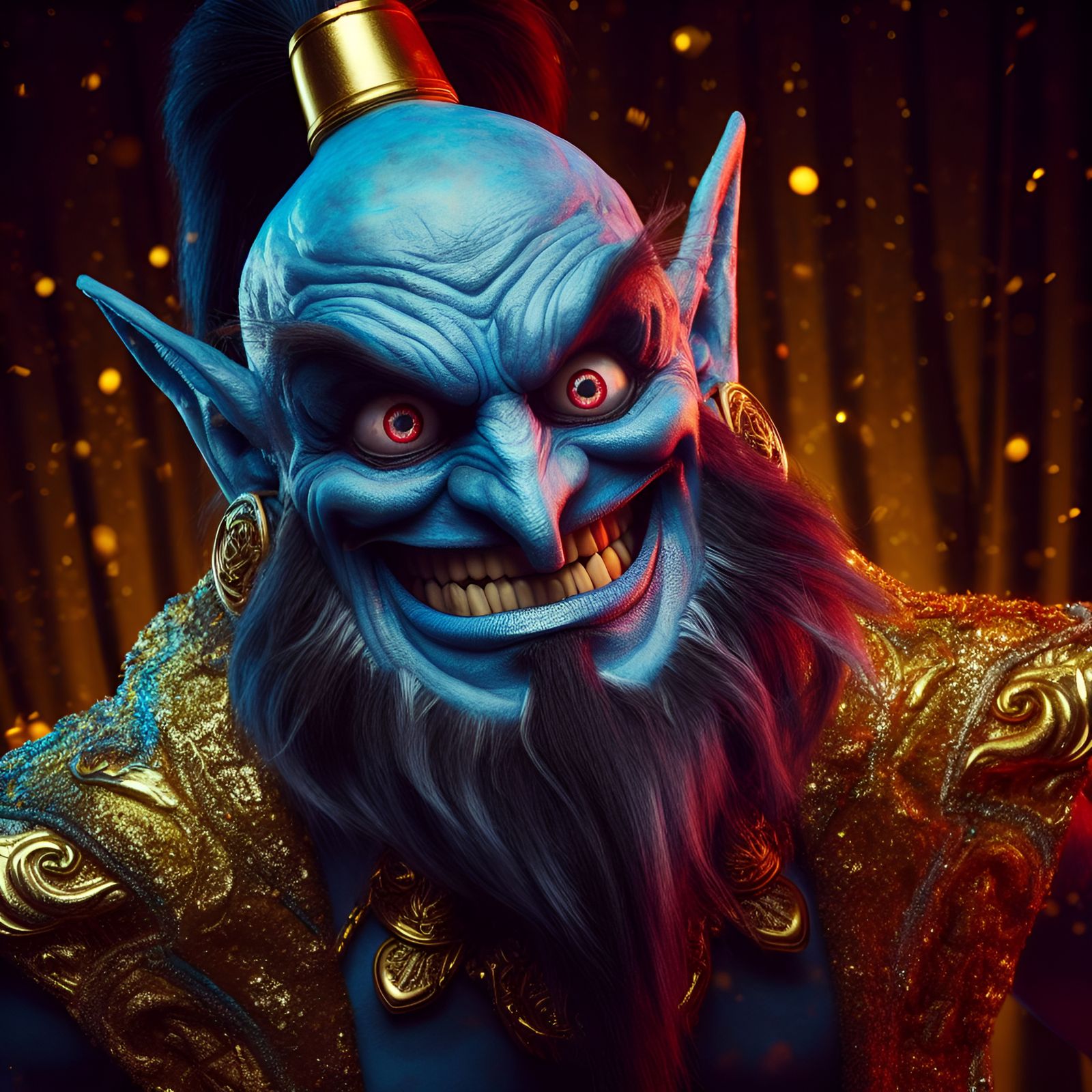 "You get three fishes!" - Worst Genie Ever