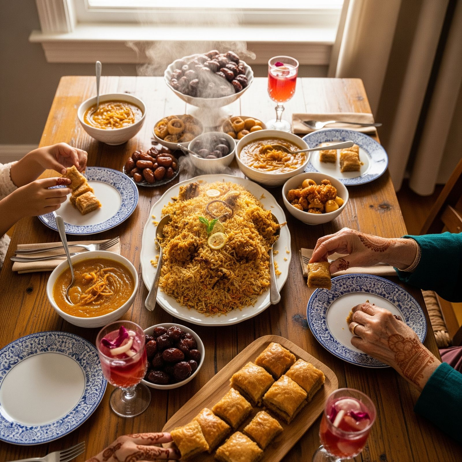 The Biryani on the Table