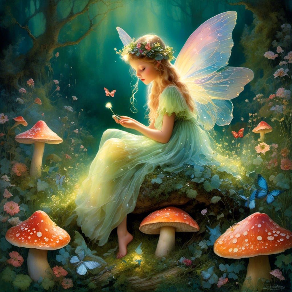 <lora:Fairy Portrait:1.0> 