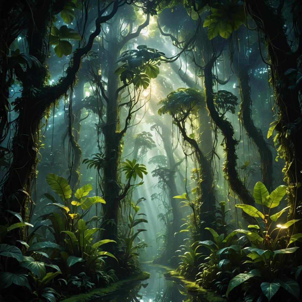 rainforest stream