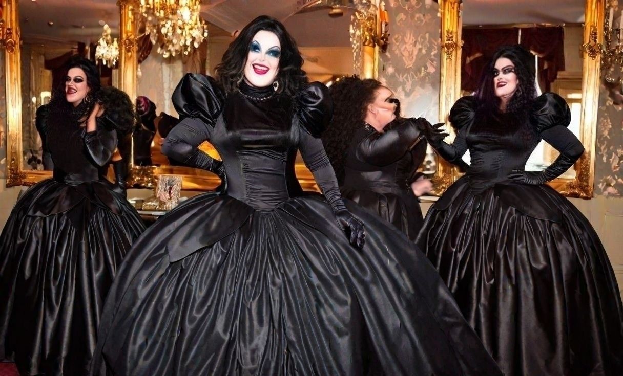 POMPÖÖS Couture Mature Drag Queens Living in a Wonderland of...
