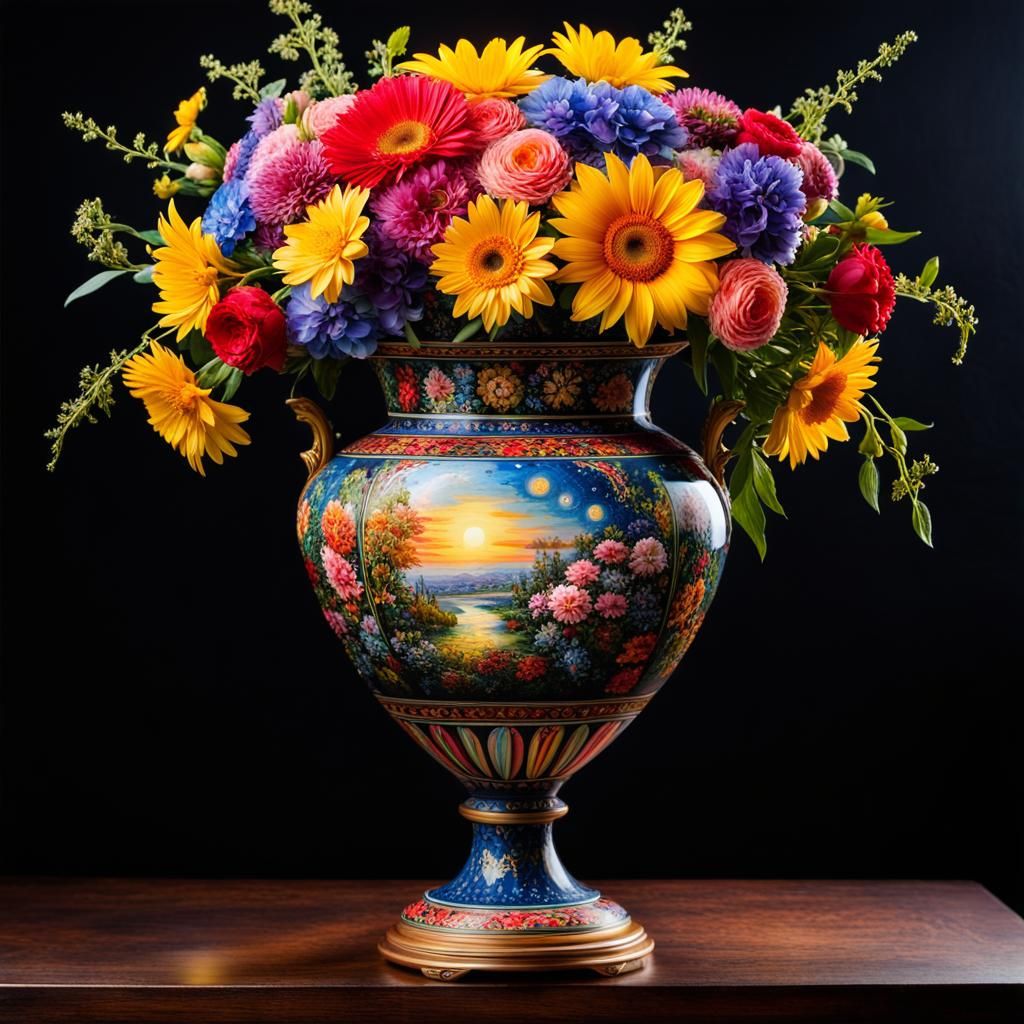 Flower Vase Still Life