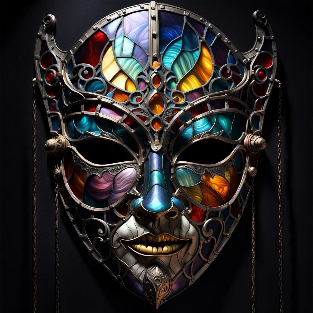 Stained Glass Mask  by @JokeStirrer