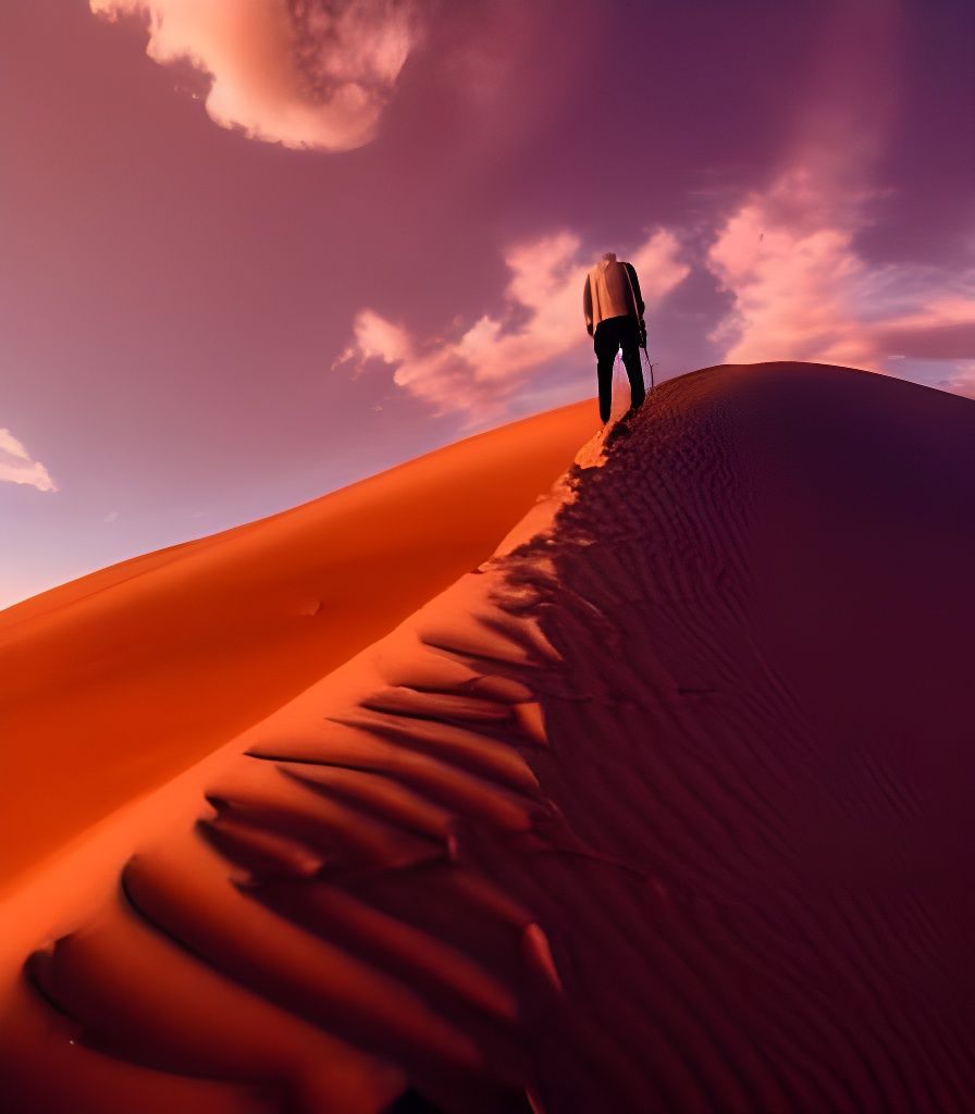 In the desert you can