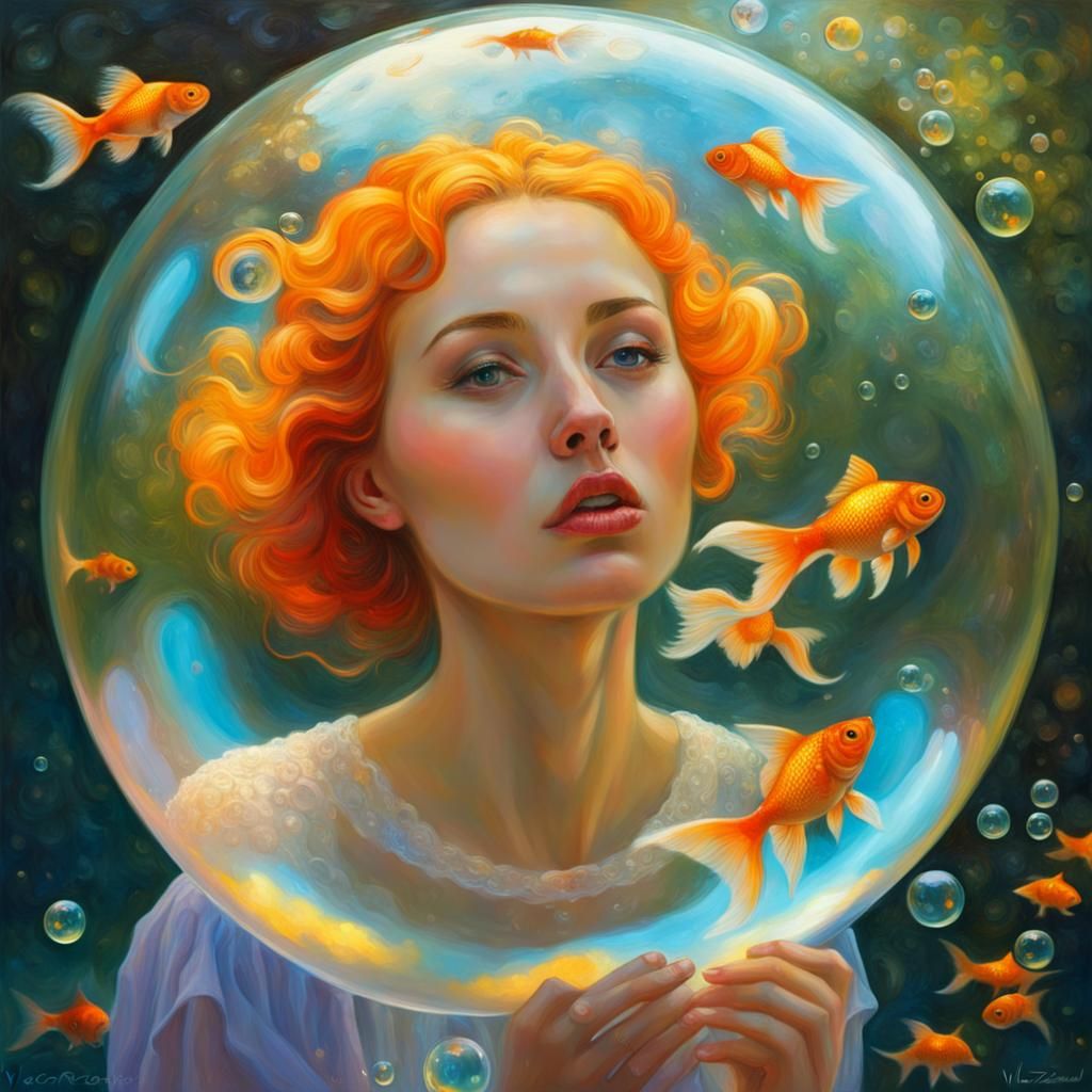 Bubble Woman, Victor Nizovtsev