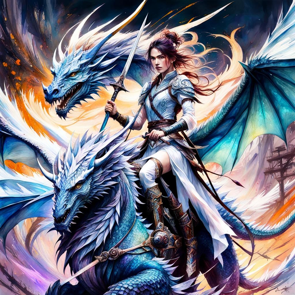 Dragon Queen - AI Generated Artwork - NightCafe Creator