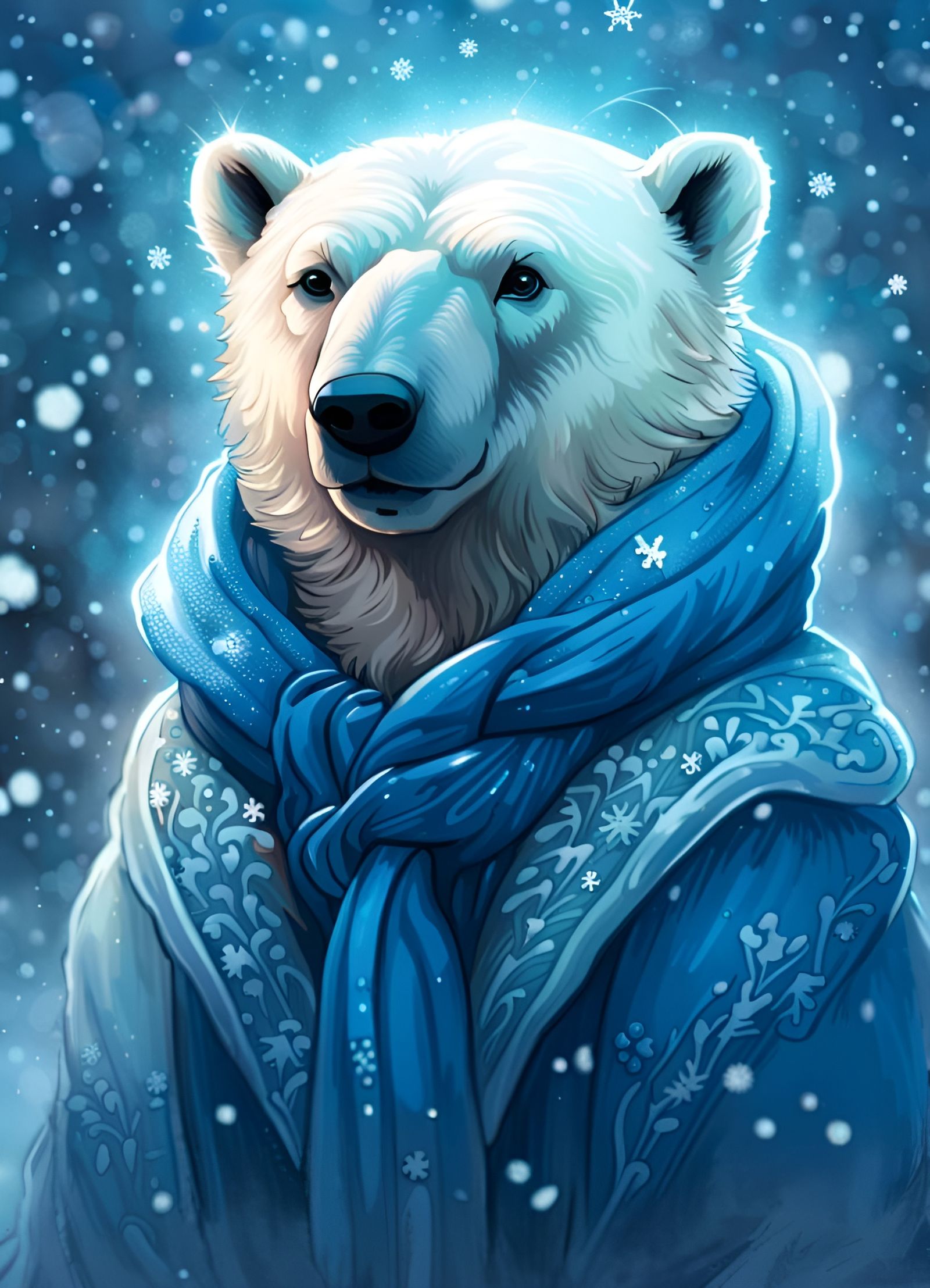 Winter Ready 🩵❄️☃️  by @Sol