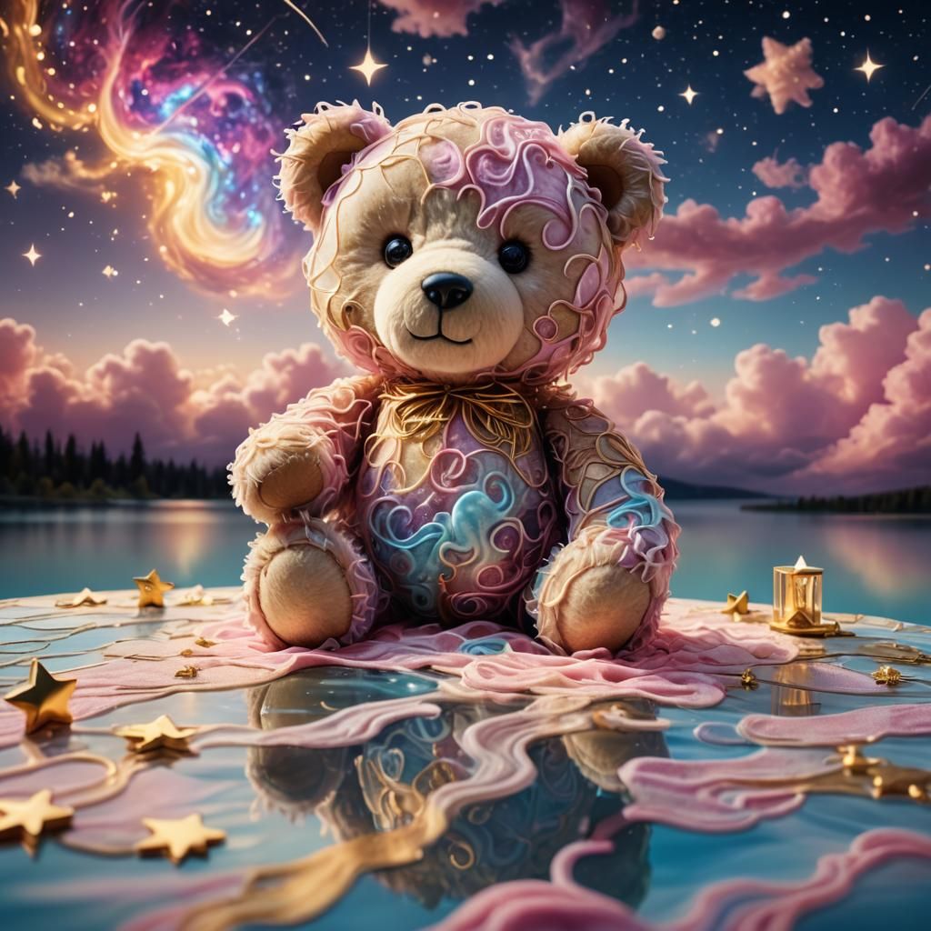 Cosmic Teddy  by @Salty Seaphin