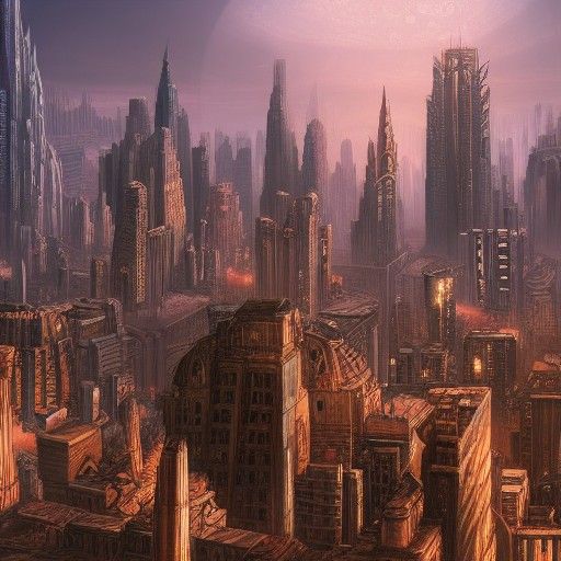 Ancient Metropolis CityScape