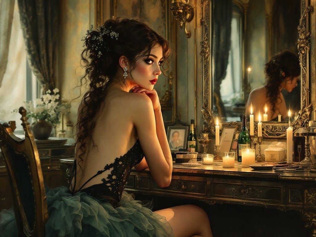 Backstage at the Paris Opera  by @MarkMachine