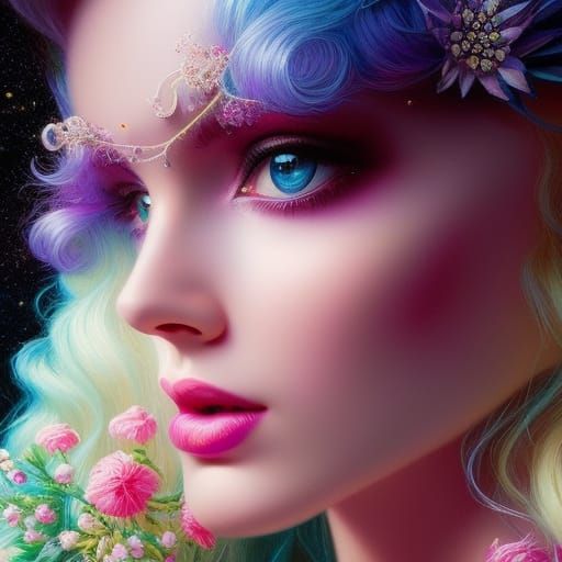 Enchanting Eyes - AI Generated Artwork - NightCafe Creator