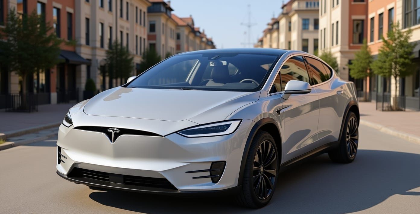 Luxury Tesla Commercial Photo Shoot