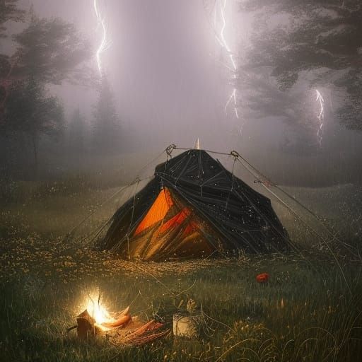 Man against the elements  by @MikThor