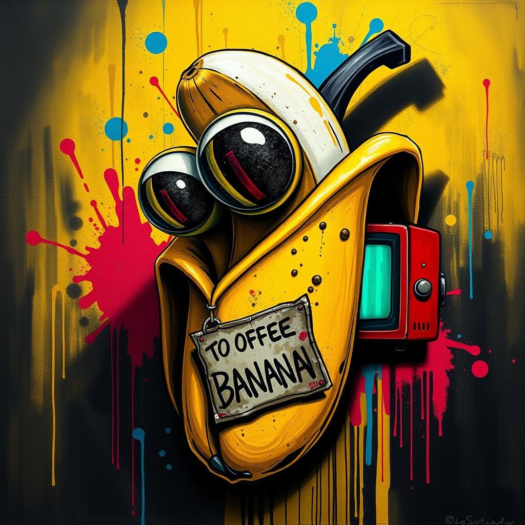 Funny Food Series Series - Banana Peal