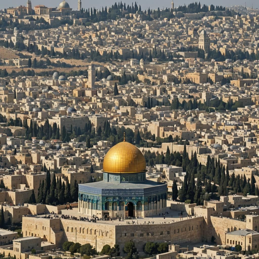 1 Dome of the Rock 
Jerusalem