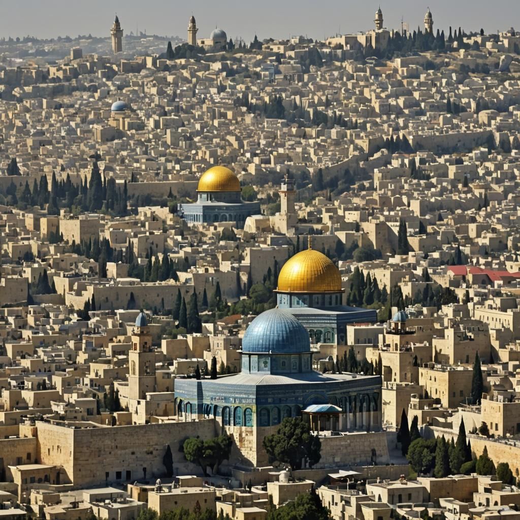 1 Dome of the Rock 
Jerusalem