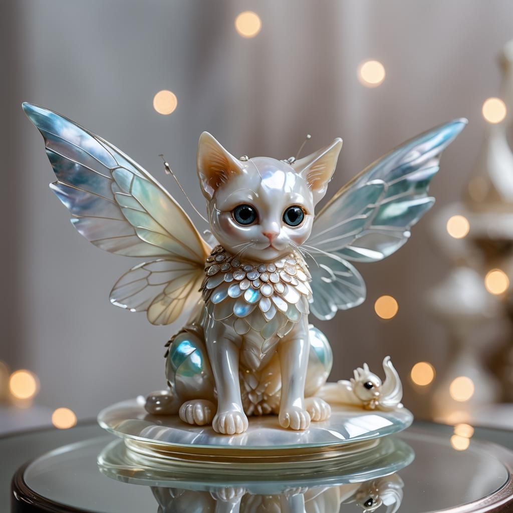 Kitty Fairy figurine 