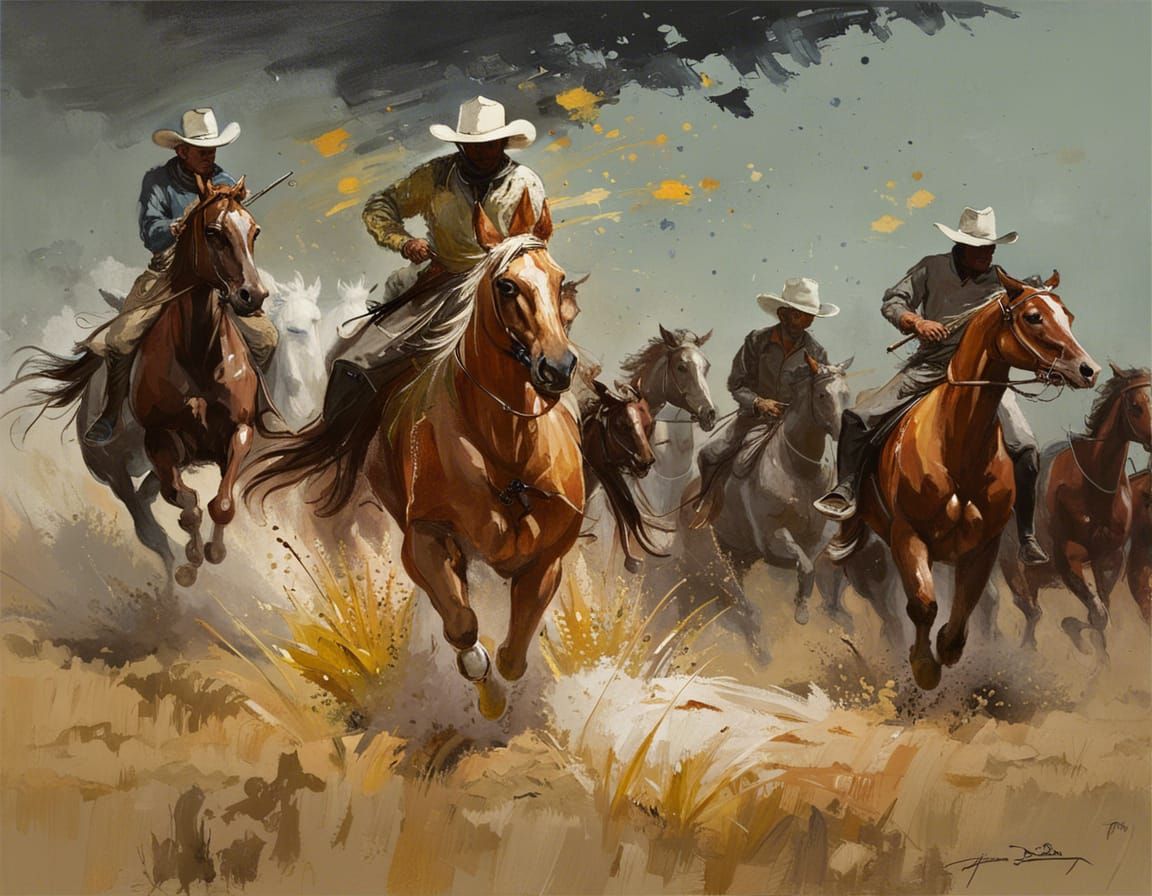 cowboys  by @Greg-s Mom