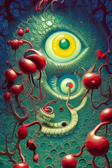 Eyeball forest