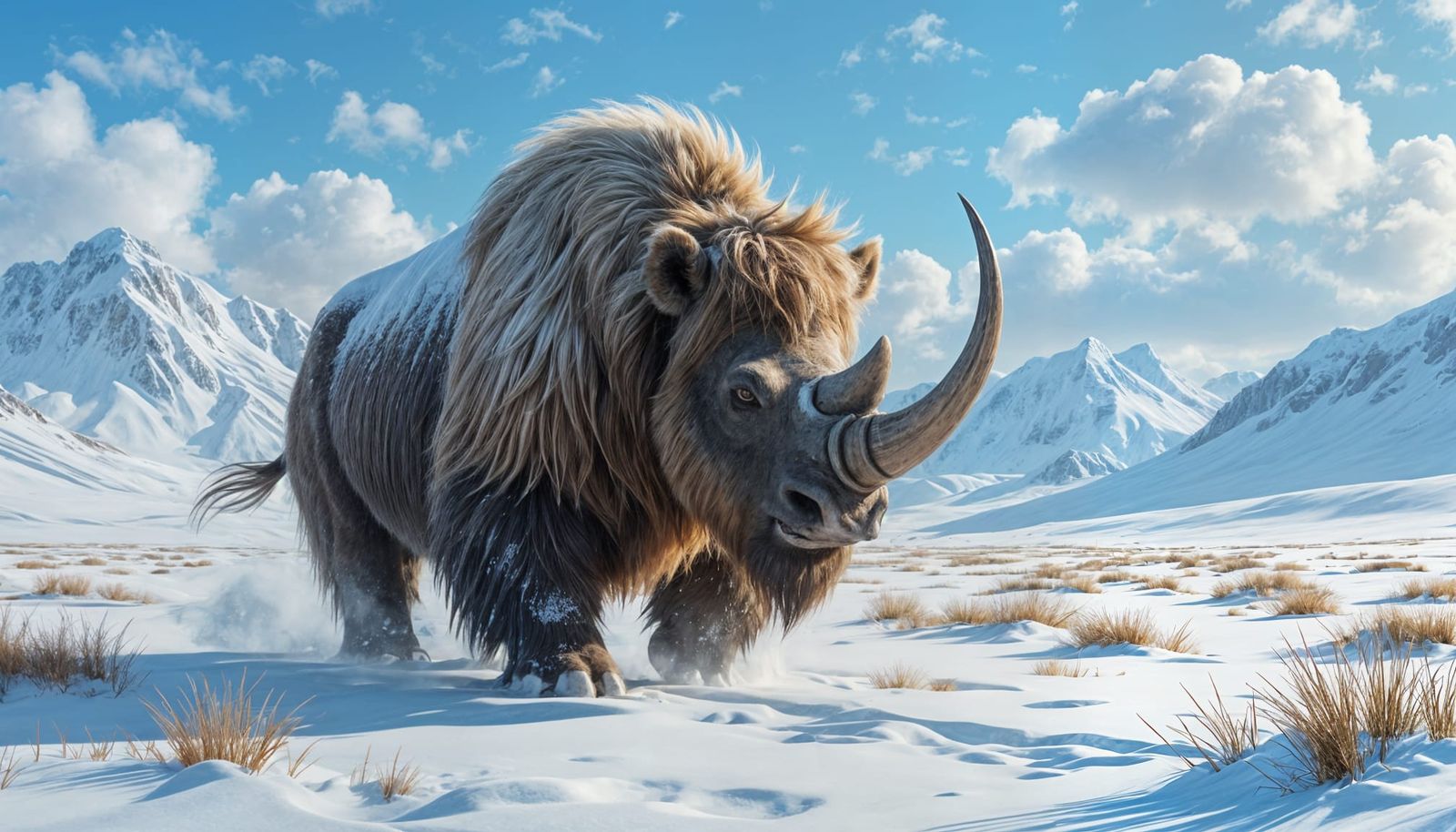 Woolly Rhino  by @nixxxnutz