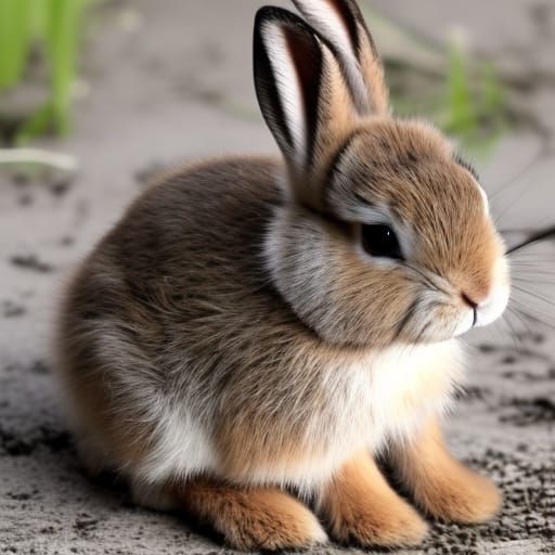 Cute Baby Rabbit