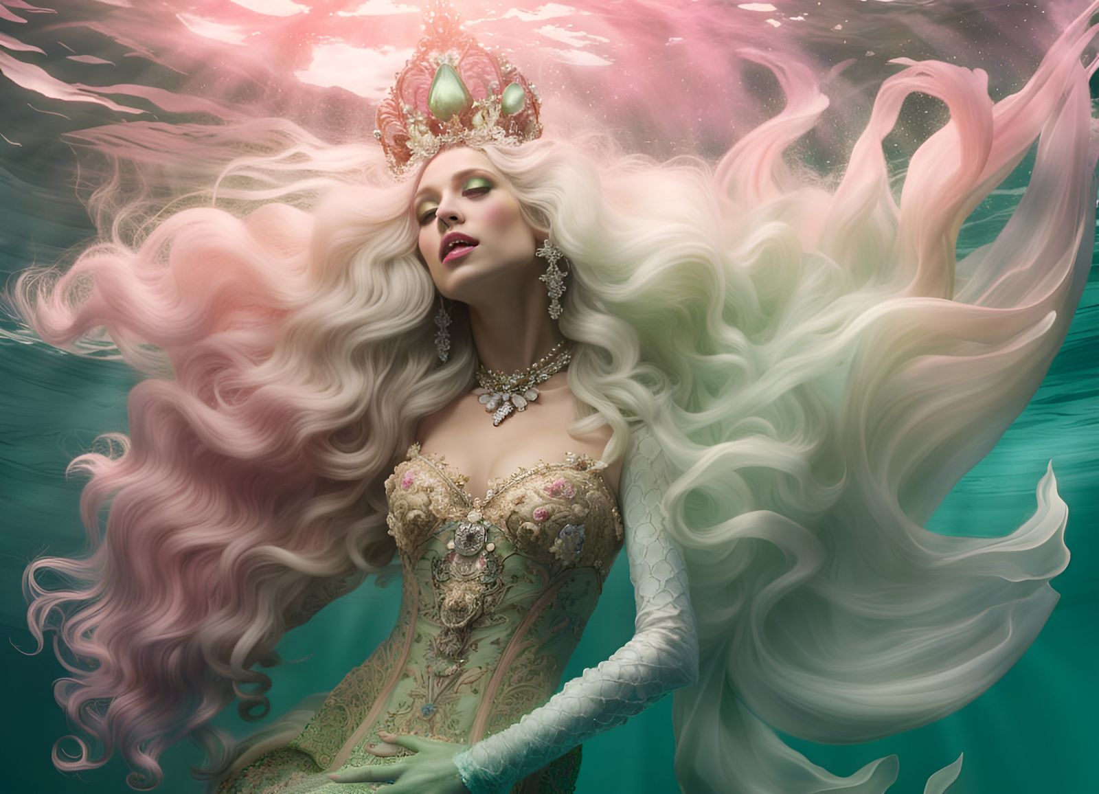 Queen of the Seas  by @Sapphoria aka The Folk Witch