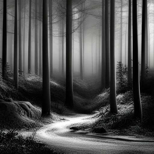 dead forest, hole in ground, something strange in the neigbo...