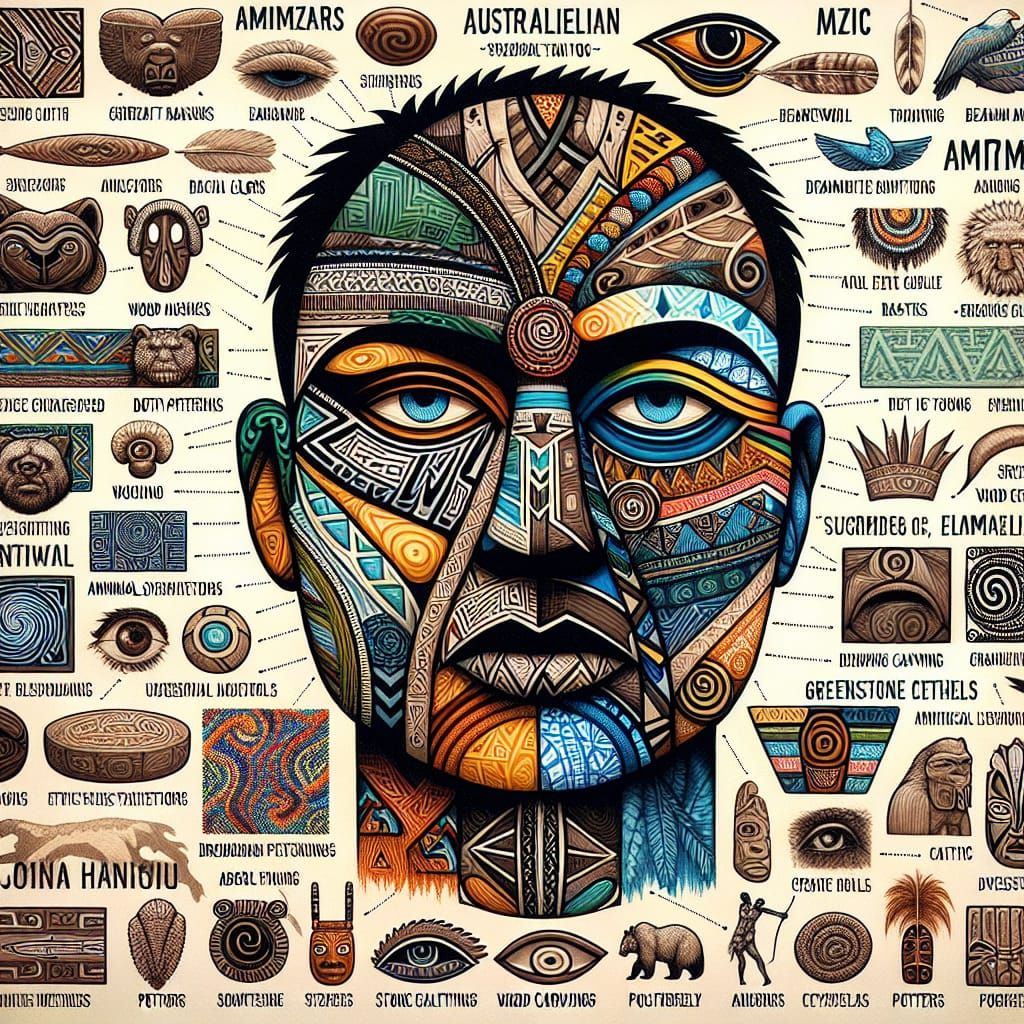 Tribal face