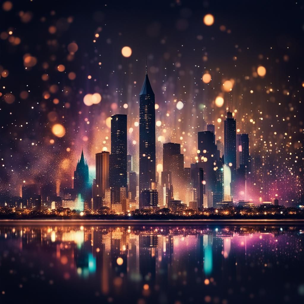 City Lights  by @Aquarius_rising