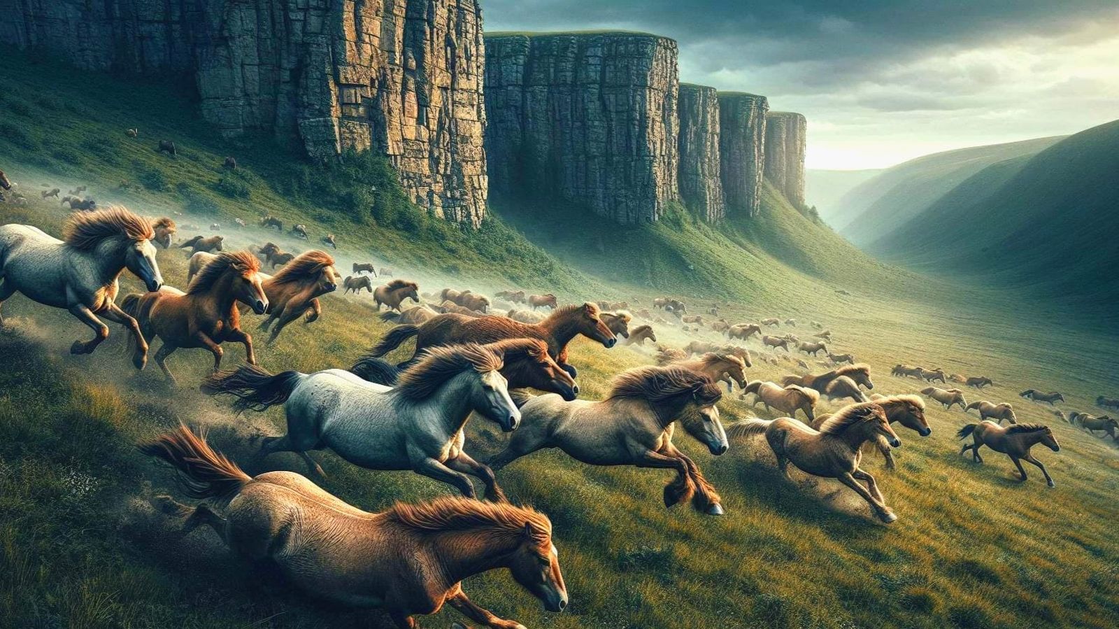 Life in the Pleistocene : Equus ferus ferus