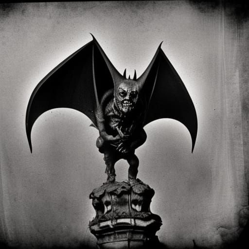 Gargoyle 2 - AI Generated Artwork - NightCafe Creator