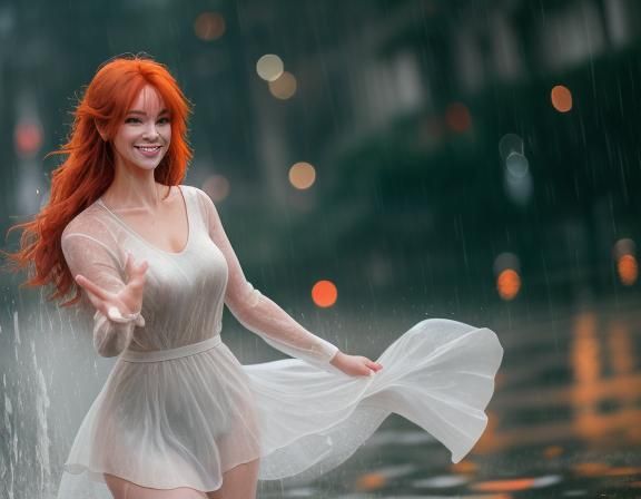 Dancing in the rain