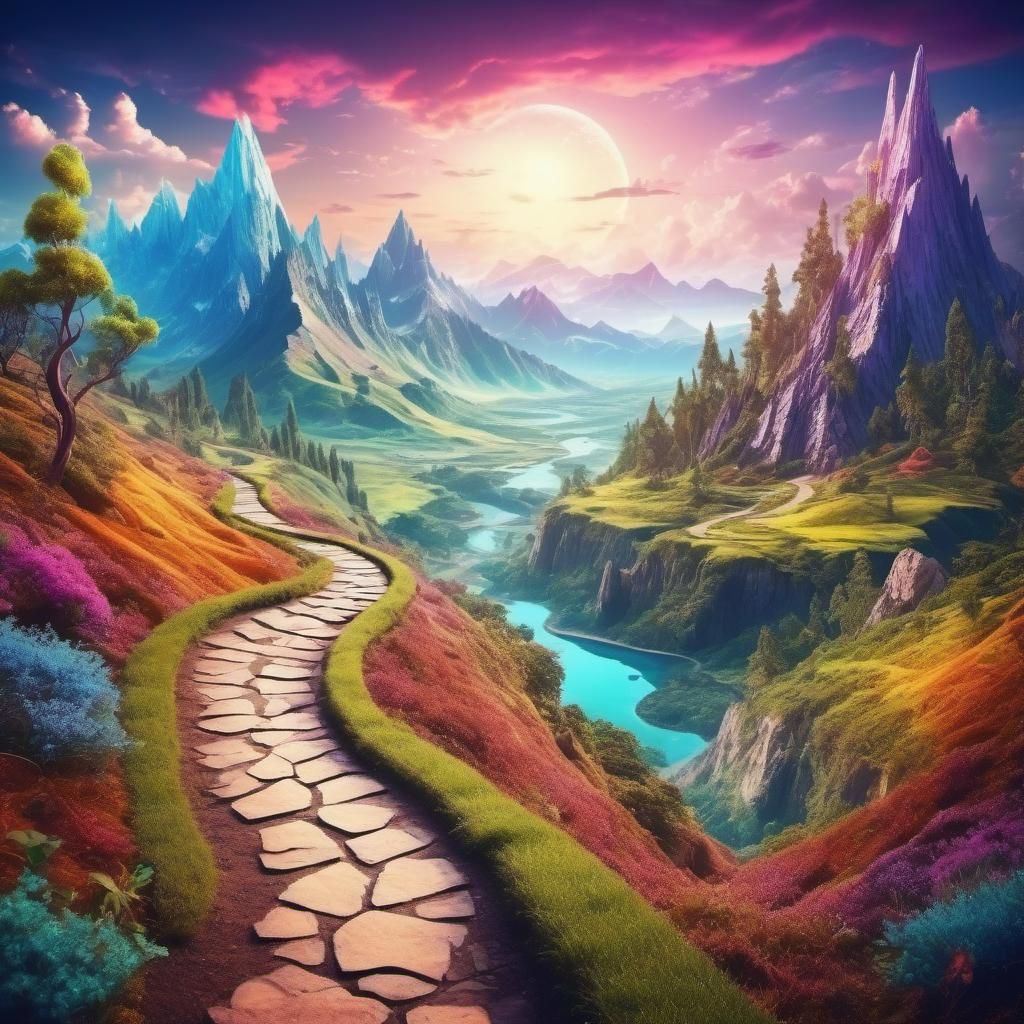 Path Through the Realm  by @Maarten Smeets