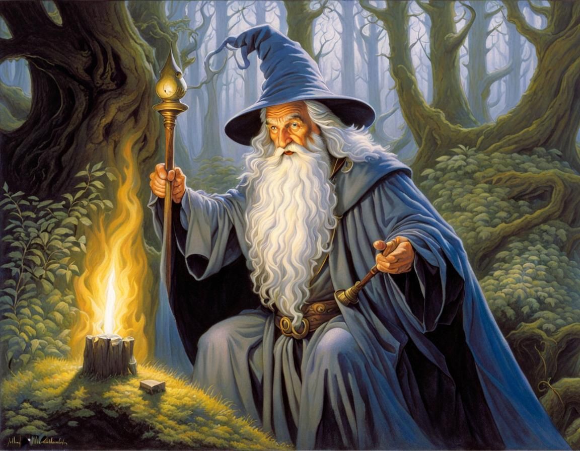 Gandalf - AI Generated Artwork - NightCafe Creator