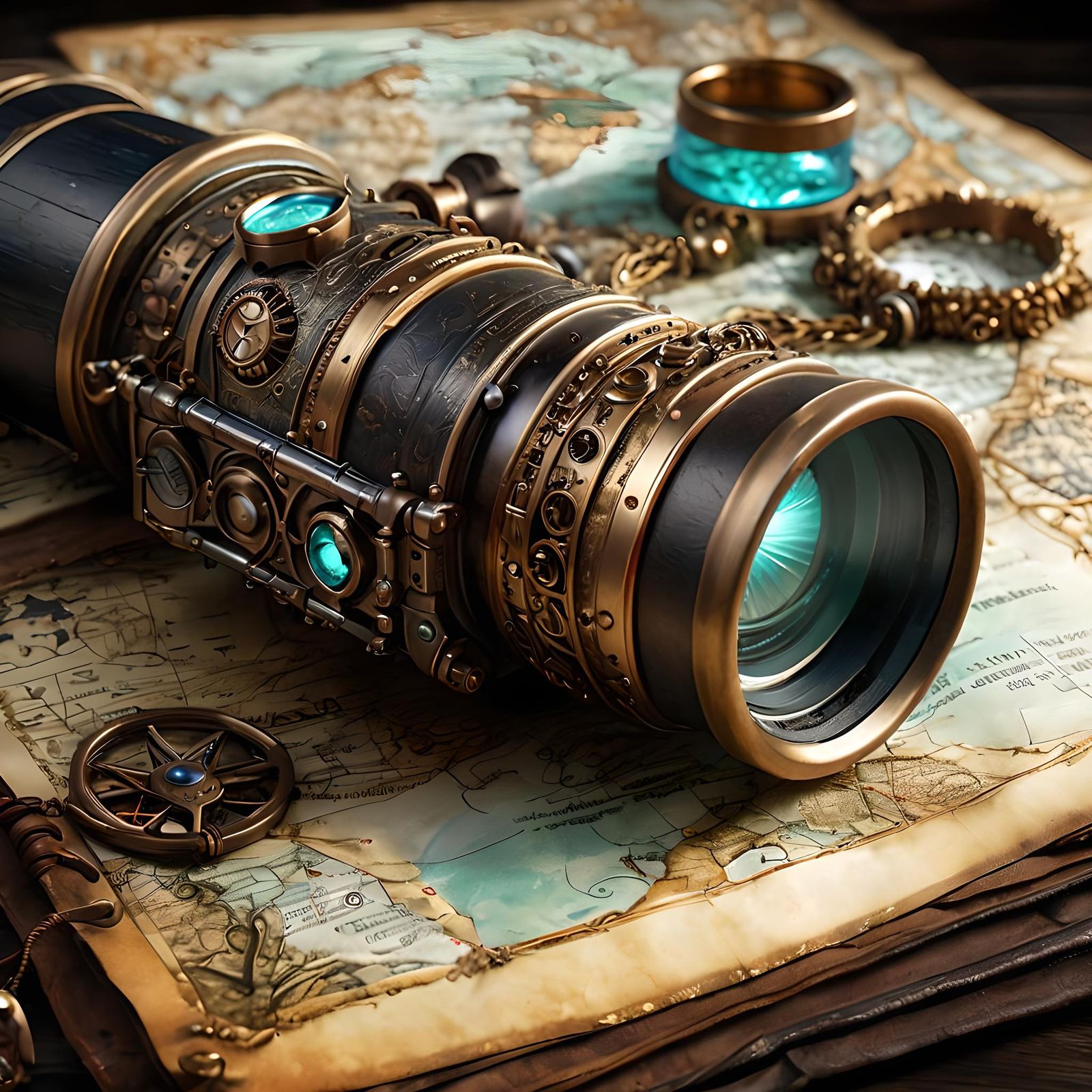 The Spyglass  by @Lunarelle